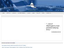 Tablet Screenshot of manatos.com